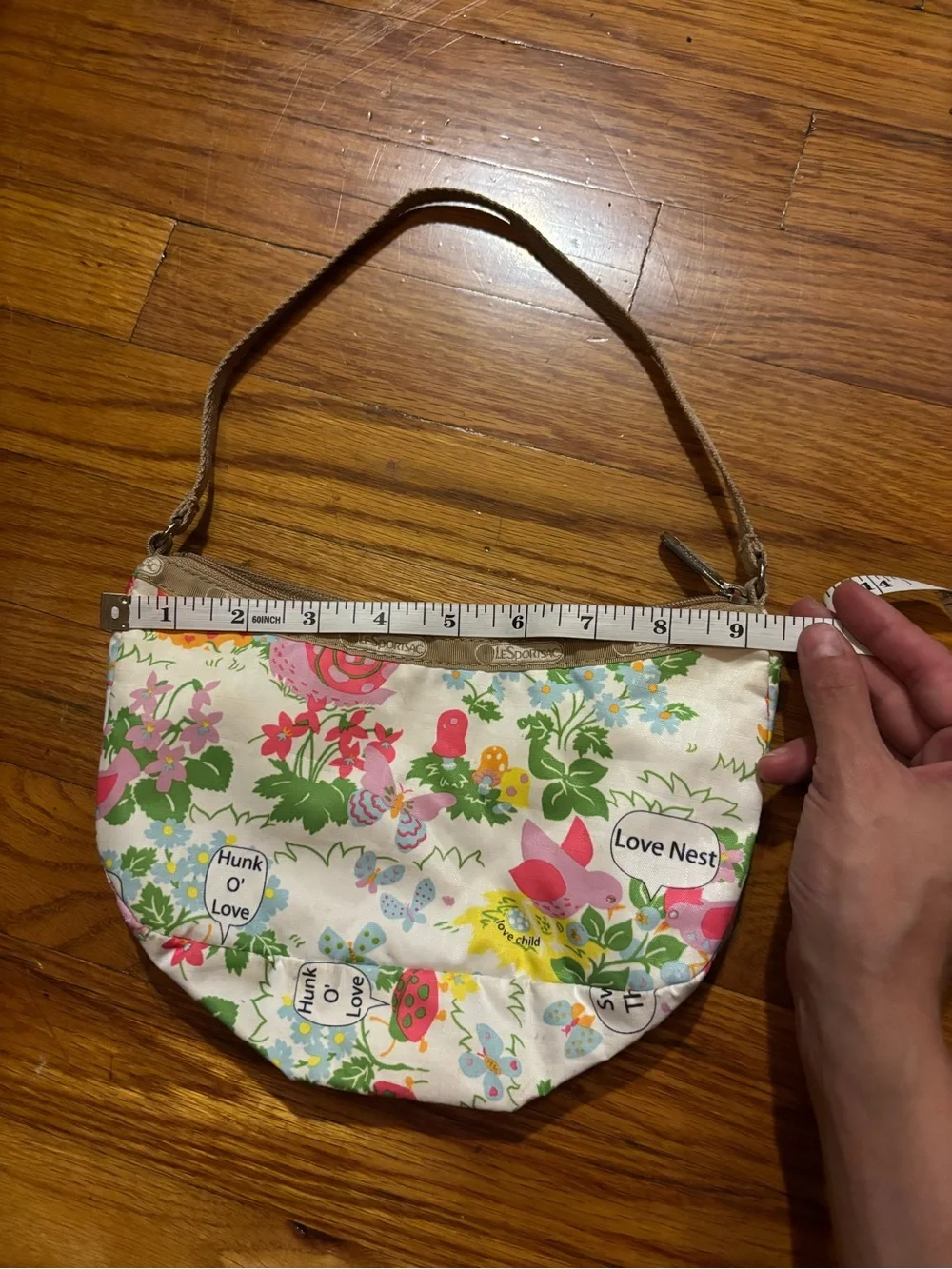 Vintage Lesportsac purse bag Miu hippie snail mushroom Gucci big bud mini psych